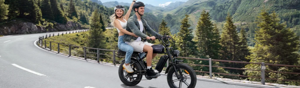 Vélo Électrique Tout terrain 2 Places