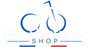 logo blanc transparent Vélo Électrique Shop ebike