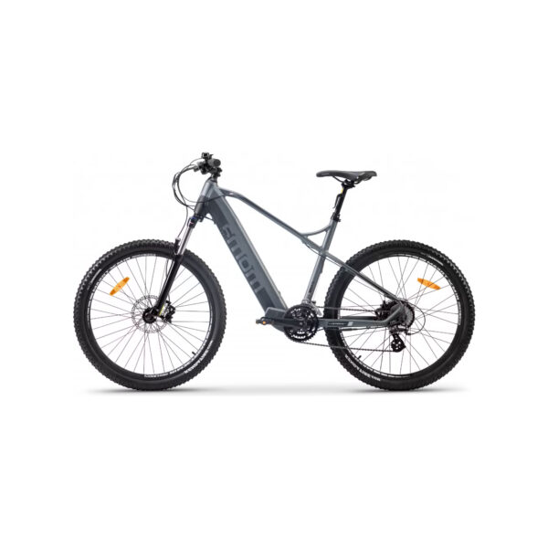 VTT Électrique Moteur Roue Arrière gris