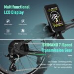 VTT Électrique Cross-Country LCD