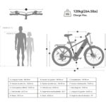 Vélo Électrique Batterie Amovible Dimensions