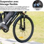 Vélo Électrique Batterie Amovible Suspension