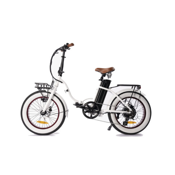 Vélo Électrique Féminin Blanc