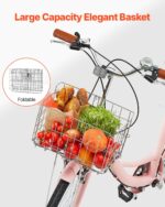 Vélo Électrique Femme Campagne Large Capacité