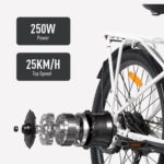 Vélo Électrique Femme Ville et Campagne 250W