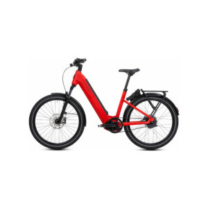Vélo Électrique Rouge Femme