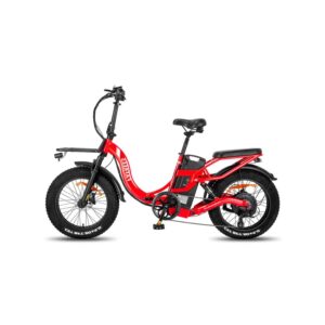 Fat Bike Électrique Rouge 750W