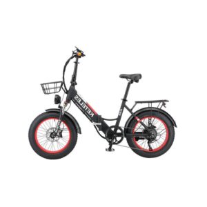 mini Vélo Électrique rapide Noir et rouge